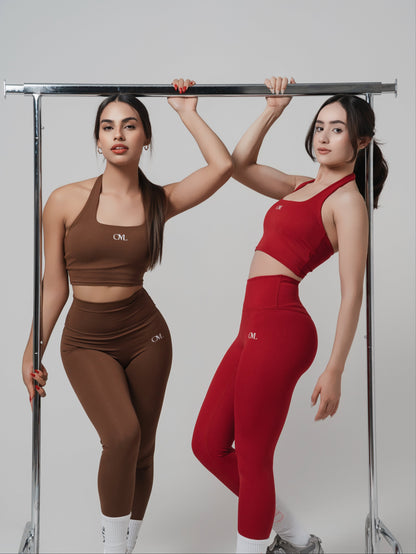 Candy Red High-Rise Legging